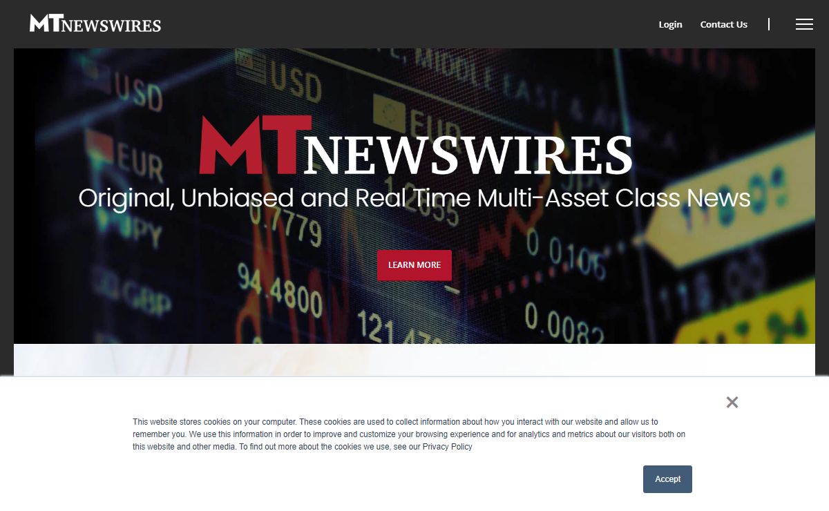 MT Newswires | Real-time Global Financial News
