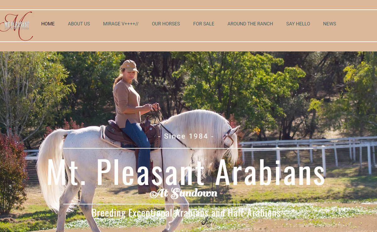 Mt. Pleasant Arabian Horses | Central Kentucky