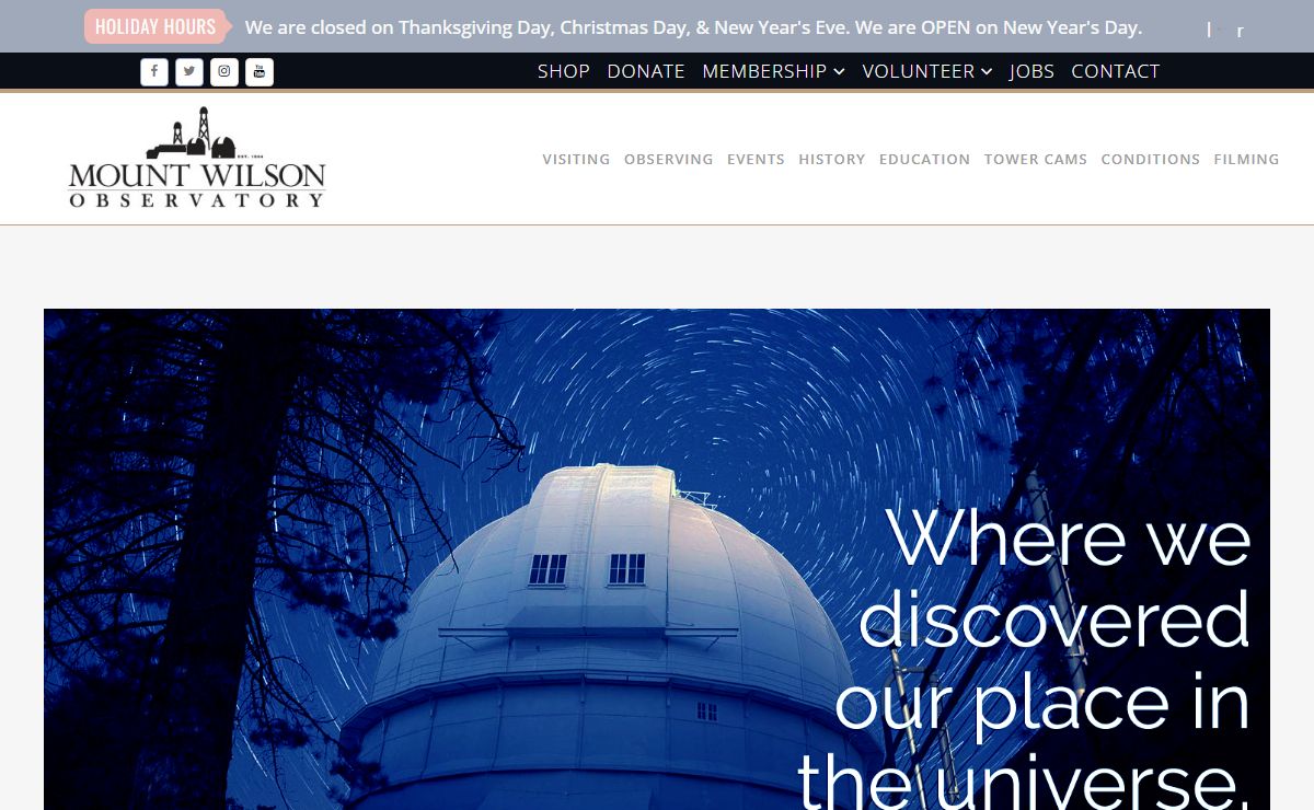 Mount Wilson Observatory |
