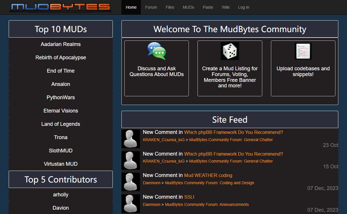 MudBytes Community