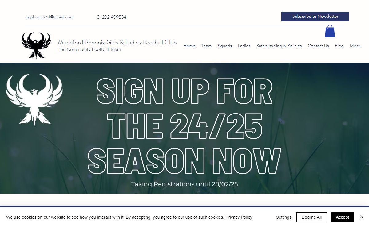 Mudeford Phoenix G.L.F.C. | Football