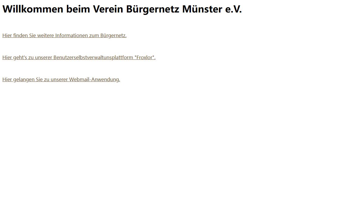Verein Bürgernetz Münster e.V.