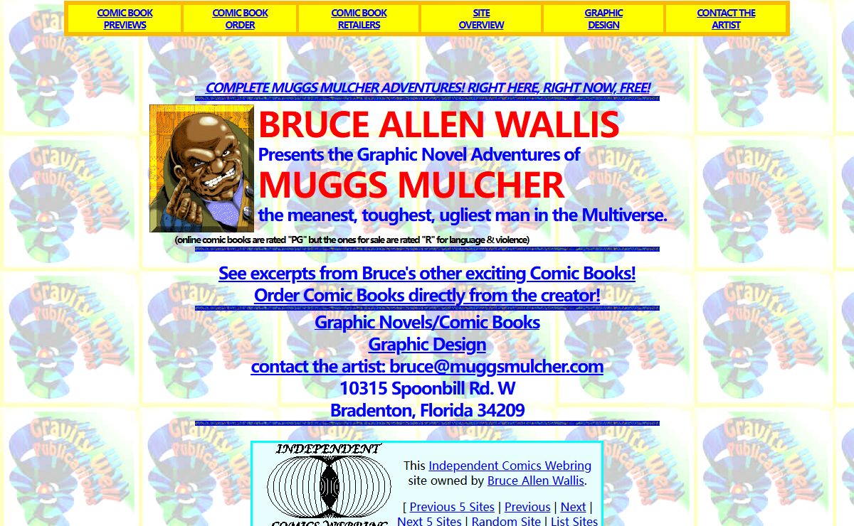 Muggs Mulcher's comic books and graphic novels home