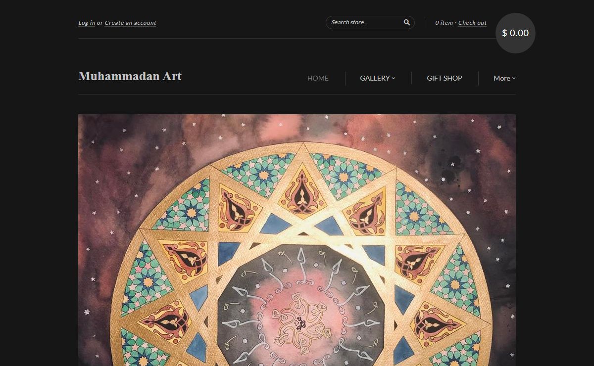 Muhammadan Art - Islamic Calligraphy Art