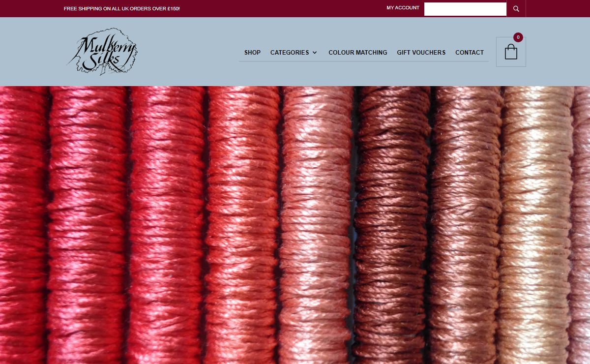 Mulberry Silks By Patricia Wood - Luxury Silk Threads