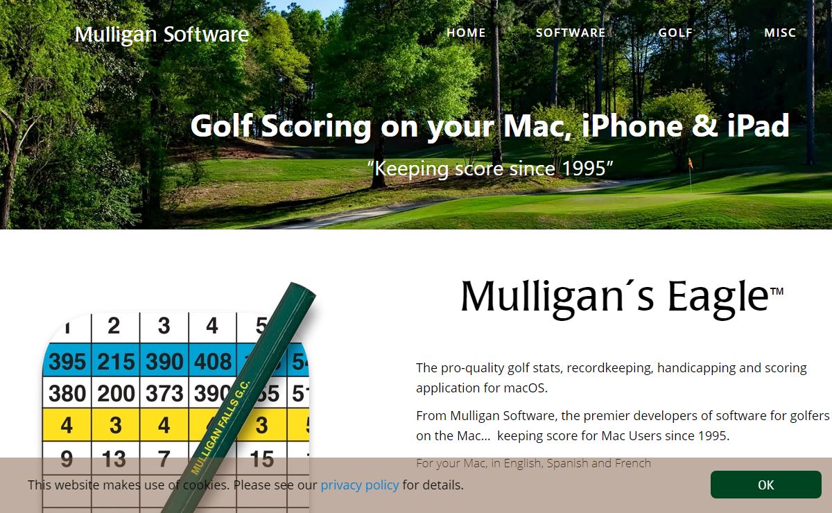 Mulligan Software - Golf Scoring for macOS and iOS