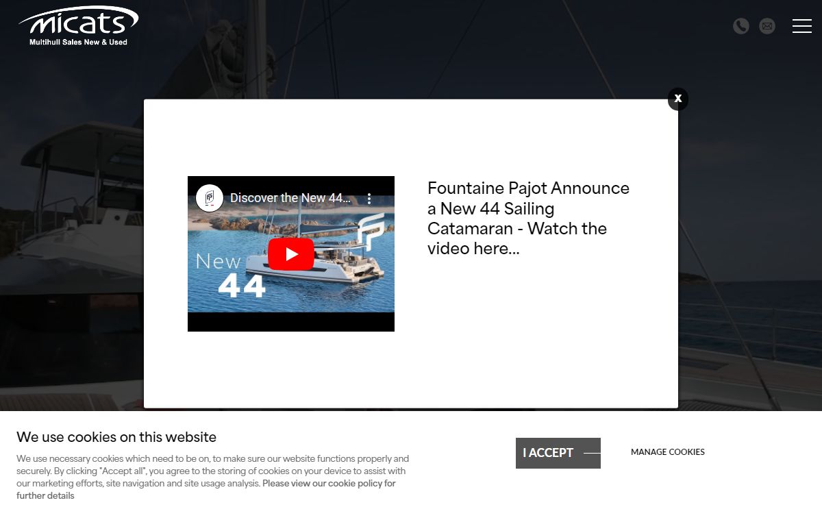 M.i Cats | The specialists in Catamarans & Multihulls for 30+ years