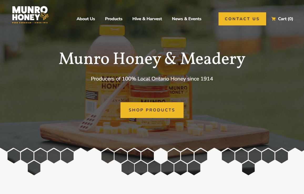 Munro Honey | Ontario Honey Producers since 1914 | Shop Now