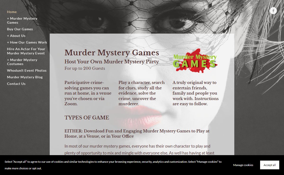 Murder Mystery Games | Host Your Own Thrilling Murder Mystery Party
