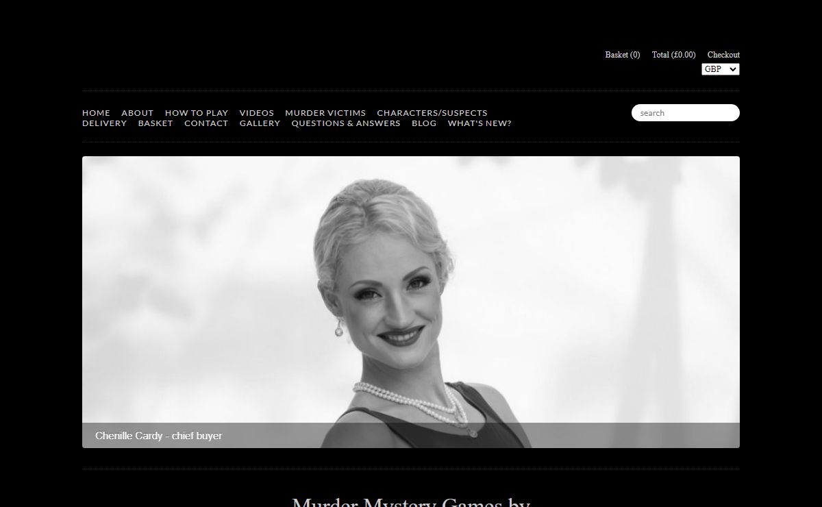 Murderous Acts! Murder Mystery Games