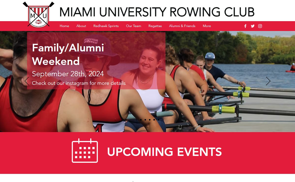 Home | MU Rowing Club