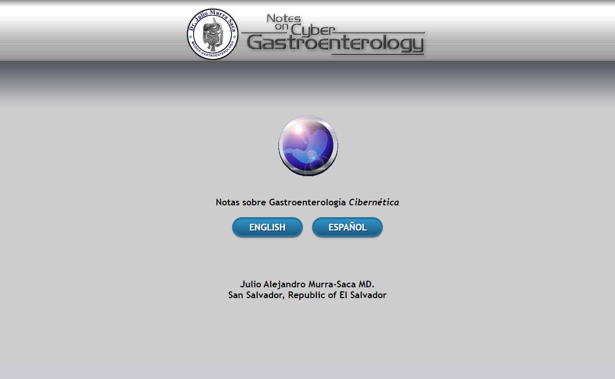 Notes on Cyber Gastroenterology, murrasaca.com, Dr. Julio Murra Saca Medico, Gastroenterologo