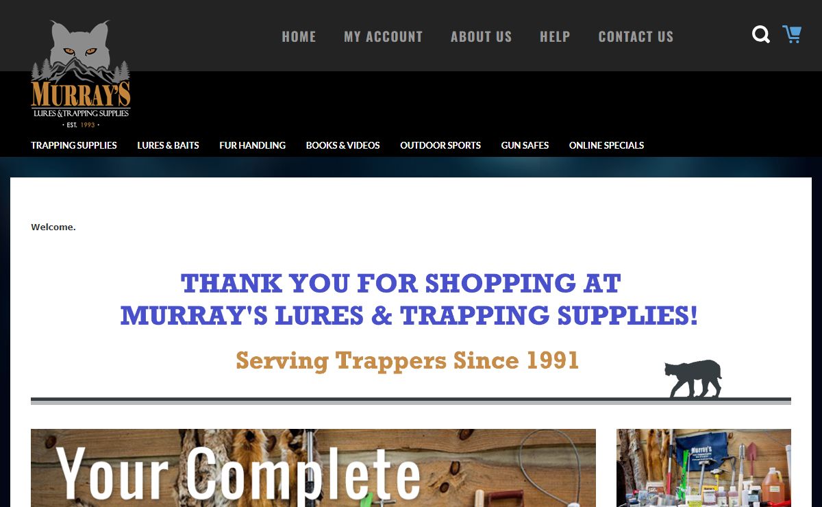 Lures, Snares & Trapping Supplies in WV | Murrays Lures & Trapping Supplies