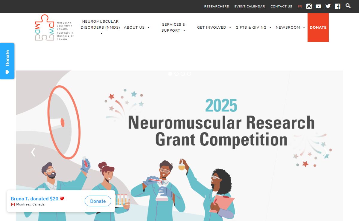 Muscular Dystrophy Canada – Ignited by Passion, Fueled by Hope