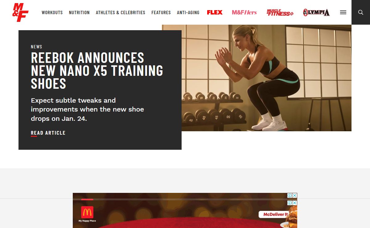 Muscle & Fitness - Workouts, Nutrition Tips, Supplements & Advice