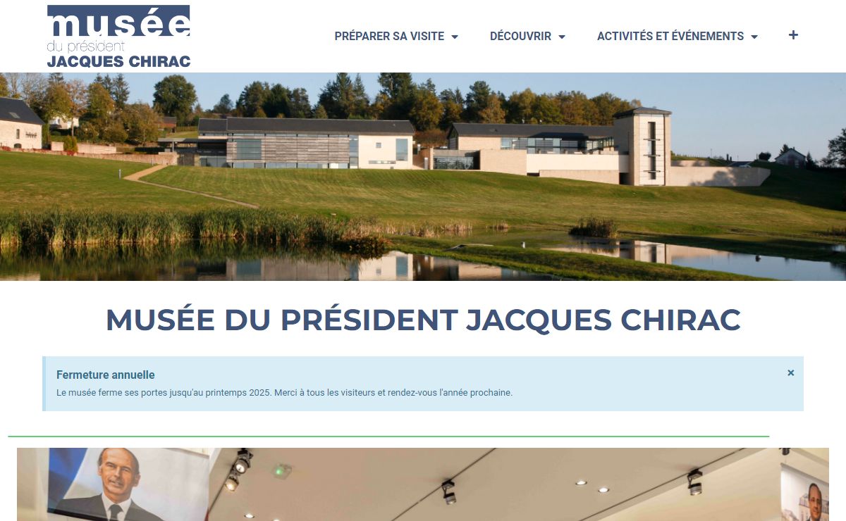 Accueil - Musée du Président Jacques Chirac