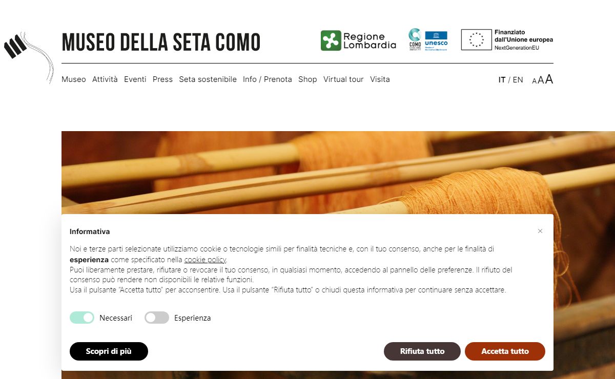 Museo della Seta Como - Homepage
