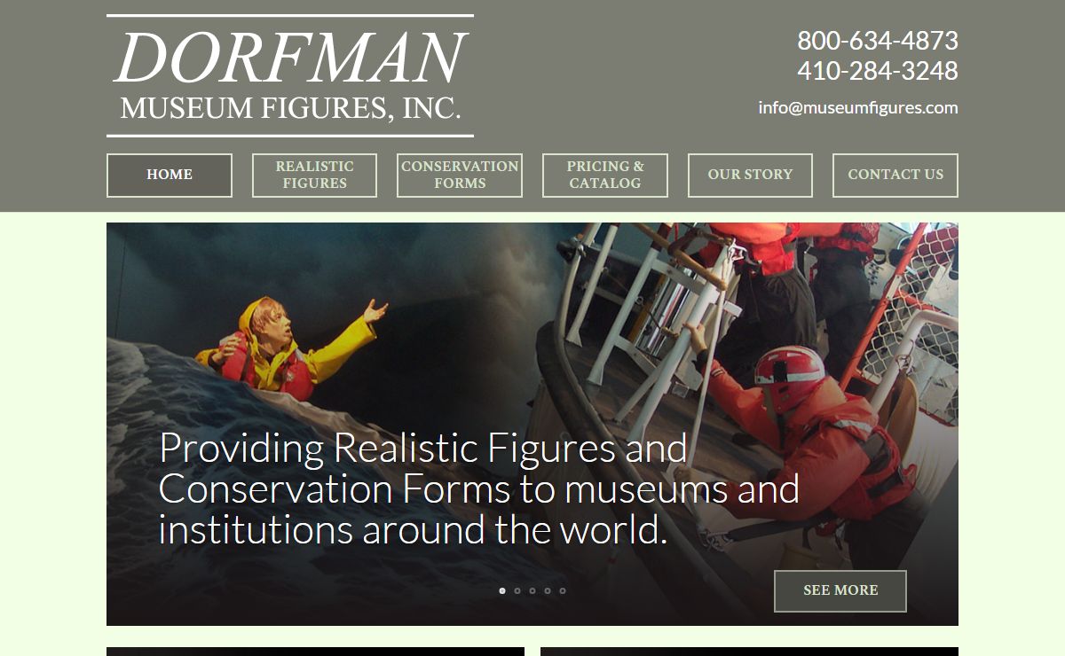 Dorfman Museum Figures | Realistic Figures & Conservation Forms