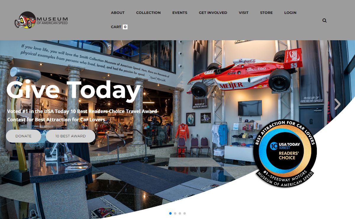 Museum of American Speed - Home