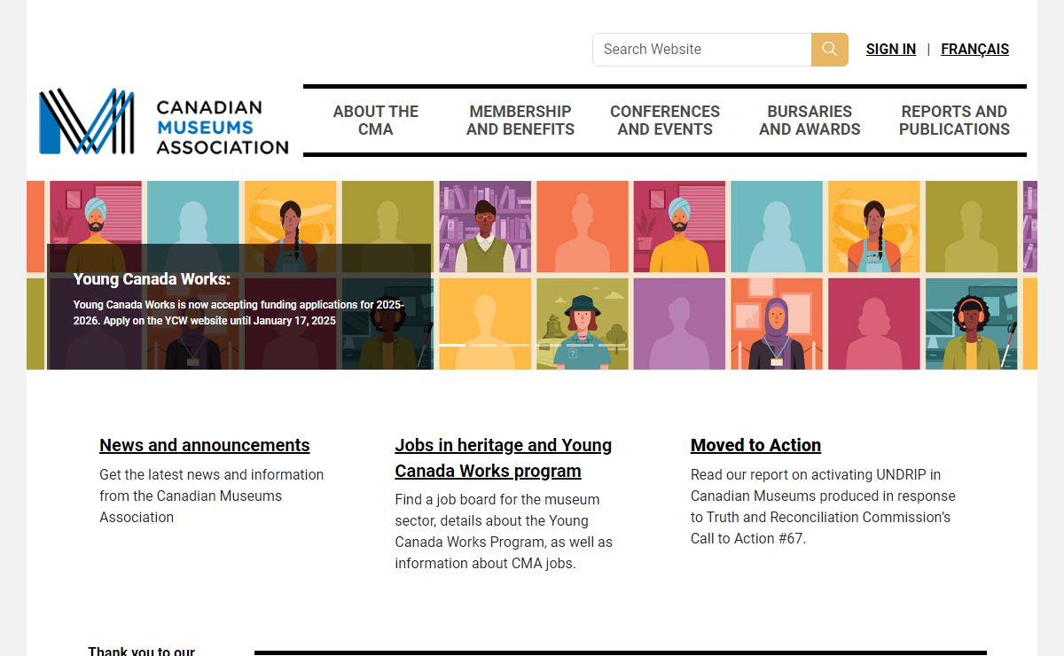 CMA | Canadian Museums Association
