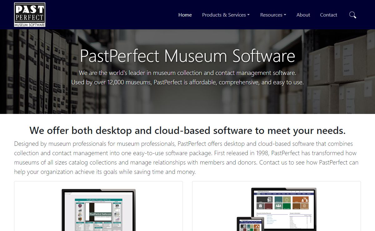 PastPerfect: The World’s Leading Collections Management Software