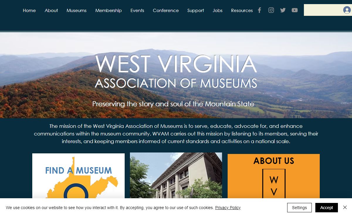 Home | West Virginia Association of Museums