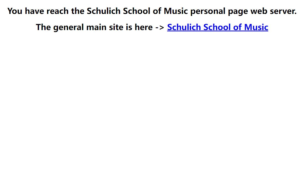 Schulich School of Music