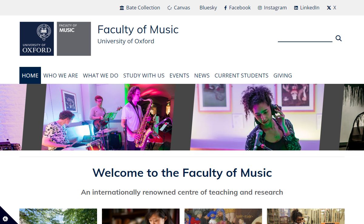 Home | Faculty of Music