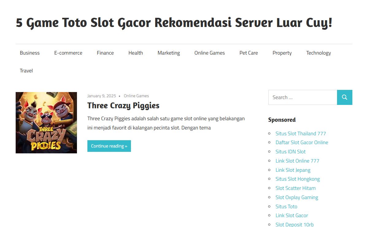 5 Game Toto Slot Gacor Rekomendasi Server Luar Cuy! - musicalsingers.com