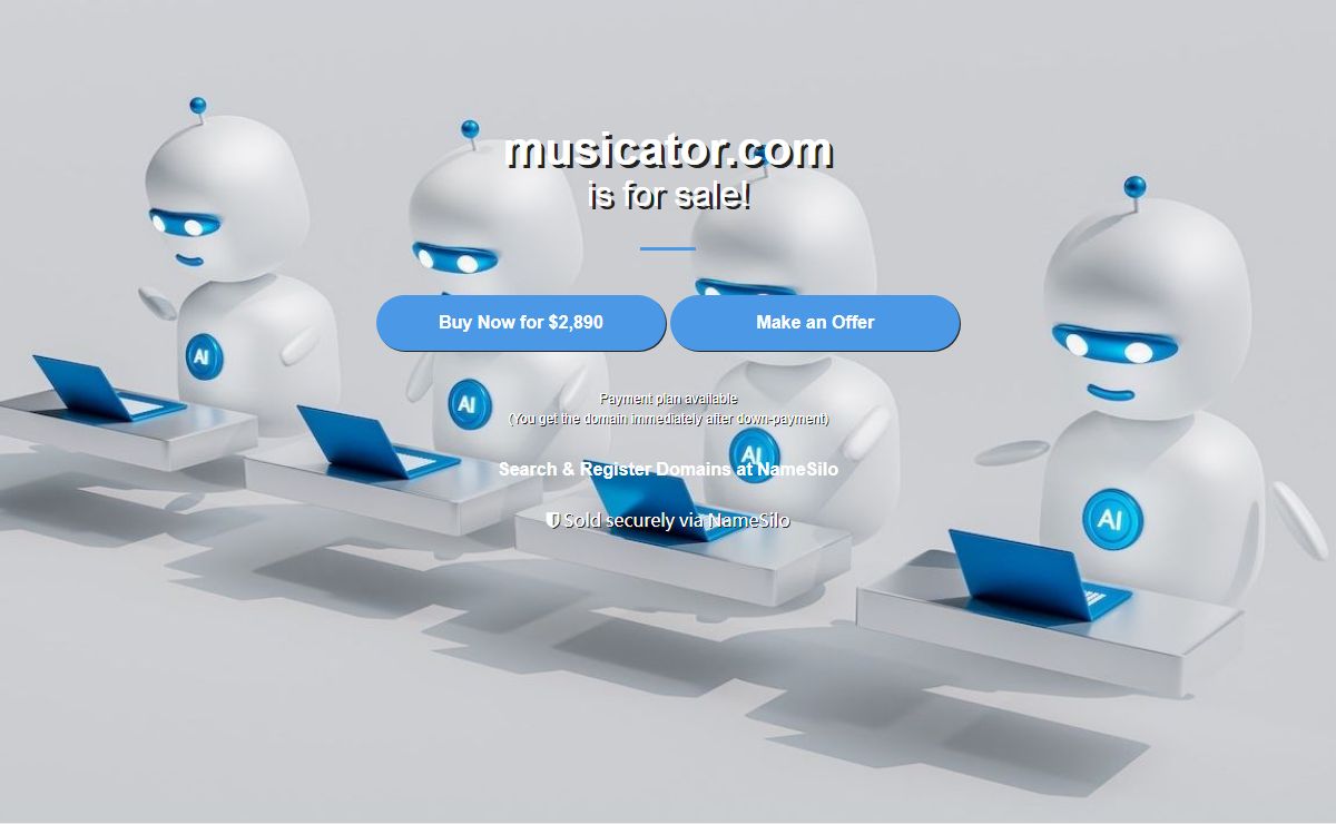 musicator.com is for sale