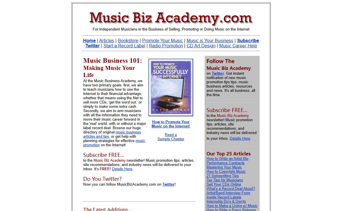 The Music Biz Academy: Music Business 101
