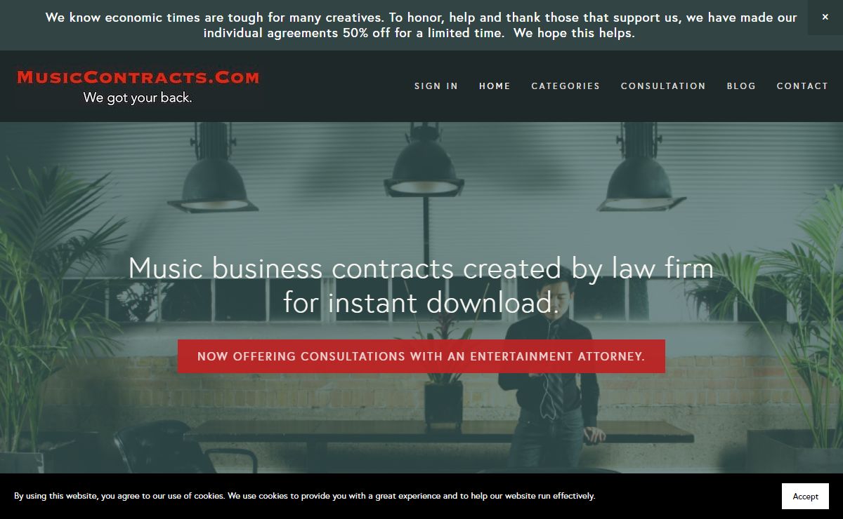 MusicContracts.com