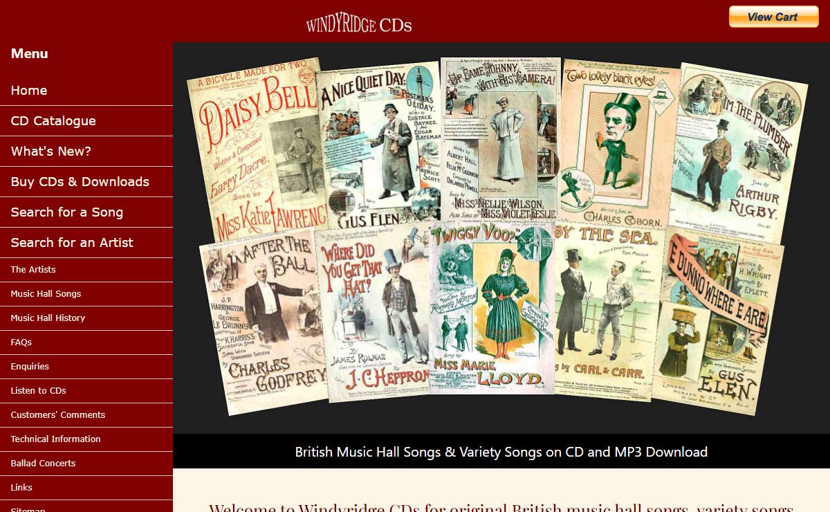 Windyridge Music Hall CDs