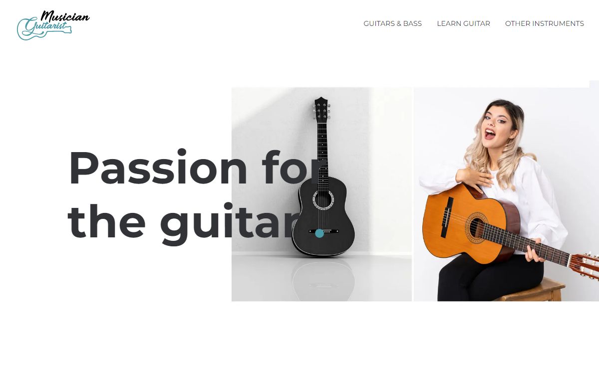 Guitarists & Musicians - Discovering a musical universe