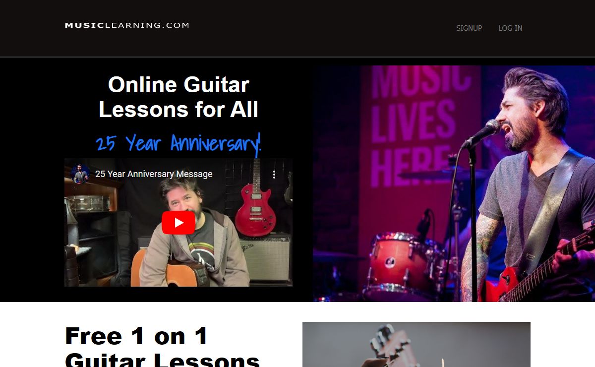 Musiclearning.Com - Online Guitar Lessons — Musiclearning.Com