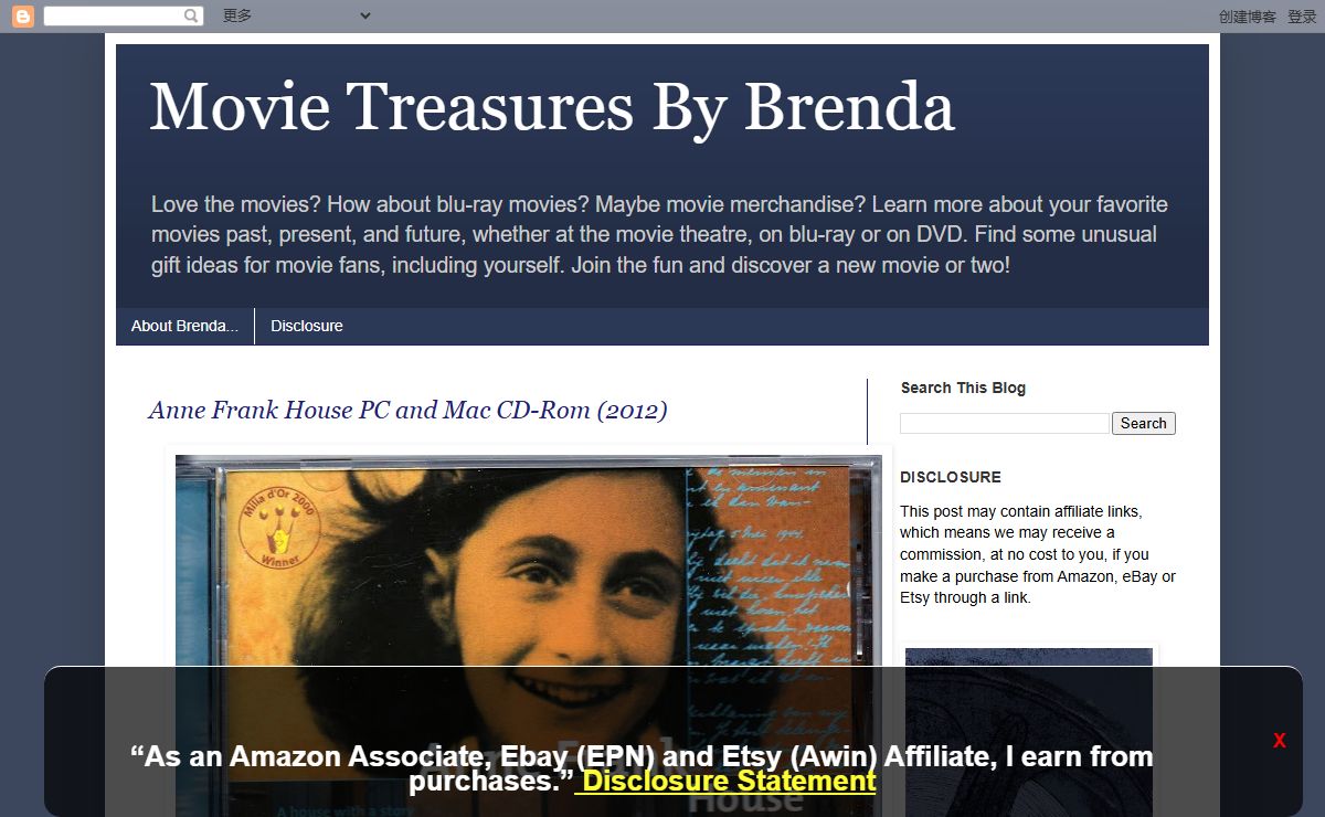 Movie Treasures By Brenda