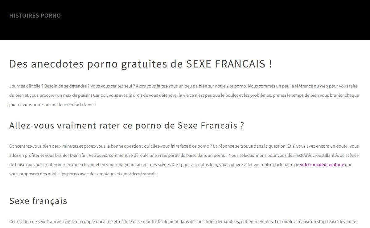 Un très bon Porno de SEXE FRANCAIS à ne pas rater !