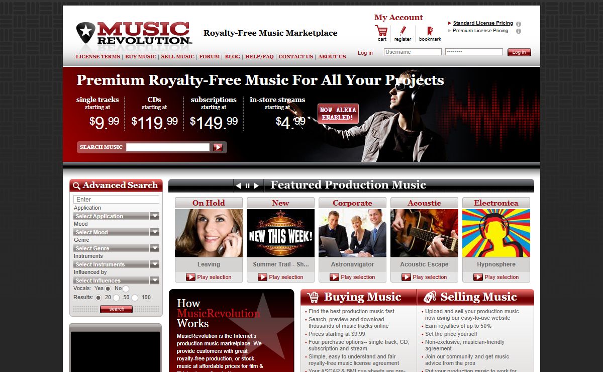 Royalty-Free Music from MusicRevolution