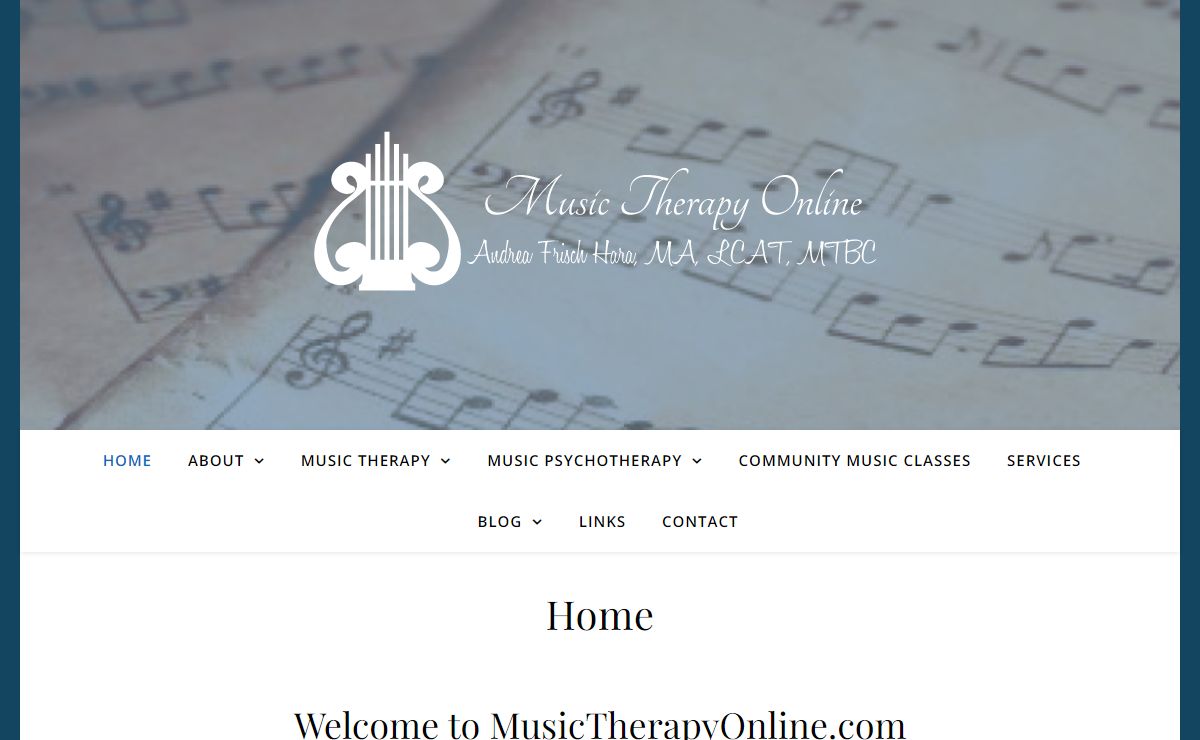 Music Therapy Online | Andrea Frisch Hara, MA