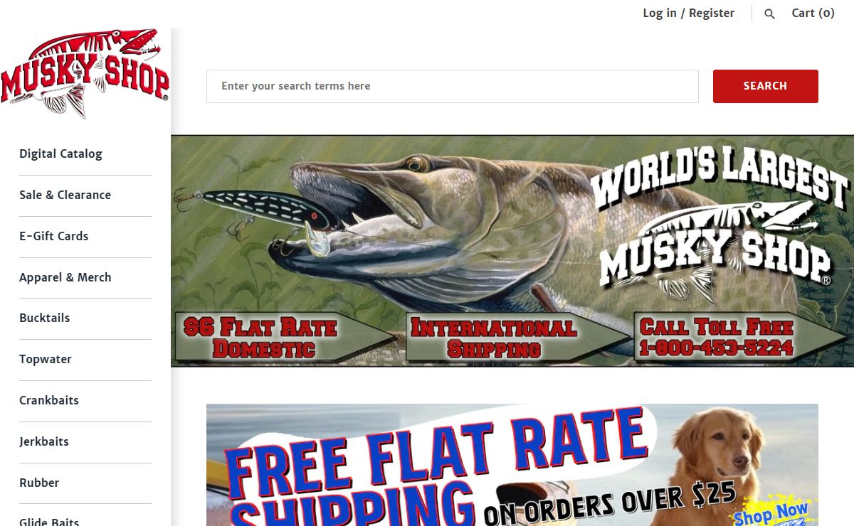 Musky Shop World's Largest Retailer of Musky Fishing Equipment
