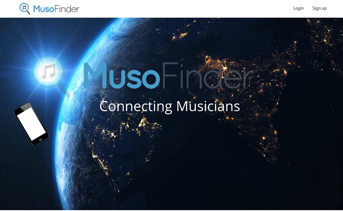 MusoFinder - find band members and contact them completely free