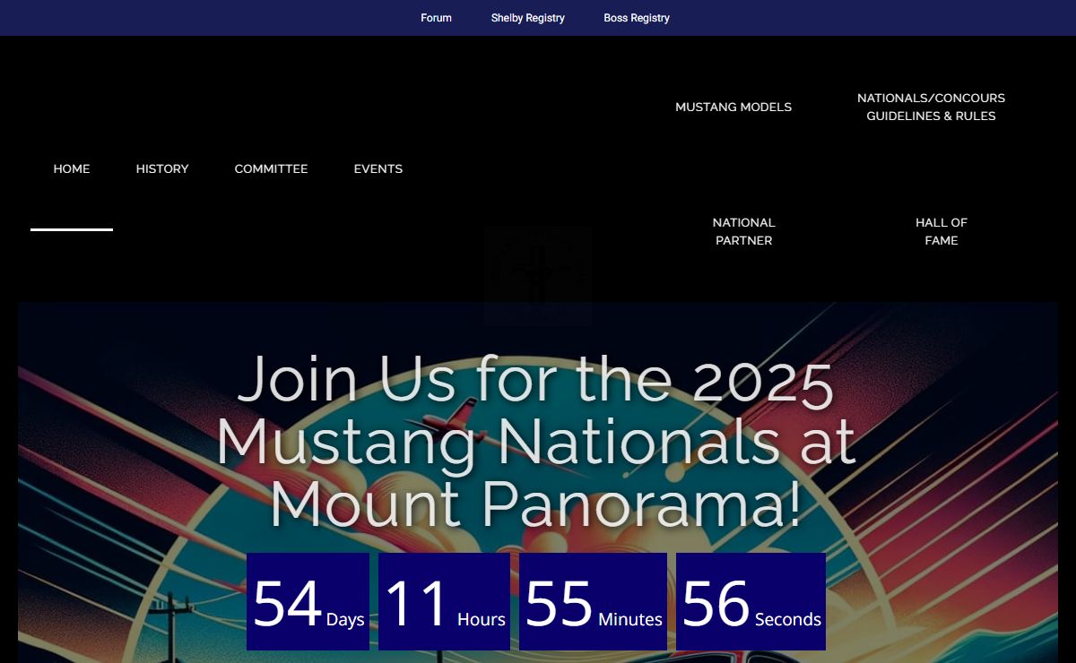 Home - Mustang Owners Club Australia Inc