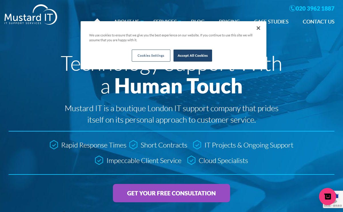IT Support London | IT Services For Companies In London | Mustard IT