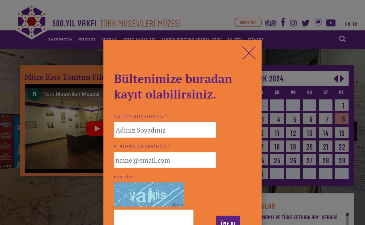 500. Yıl Vakfı Türk Musevileri Müzesi - ANASAYFA