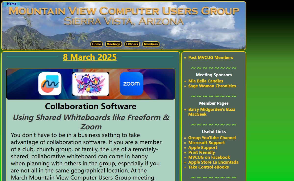 Mountain View Computer Users Group