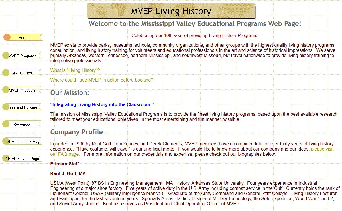 MVEP Living History