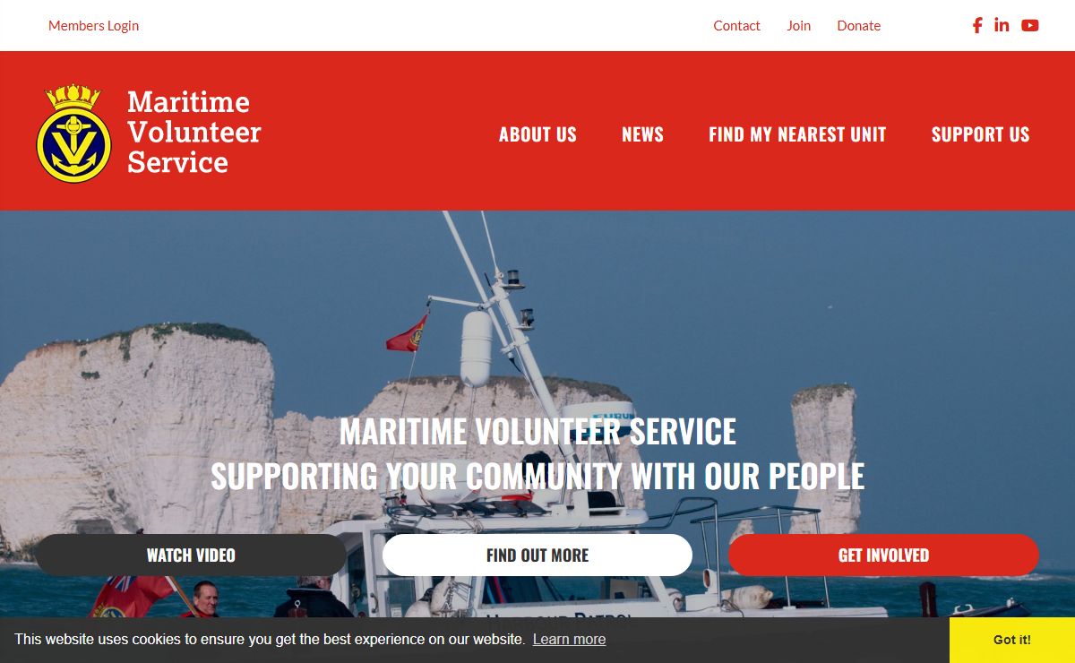 Maritime Volunteer Service - Supporting YOUR community with OUR people