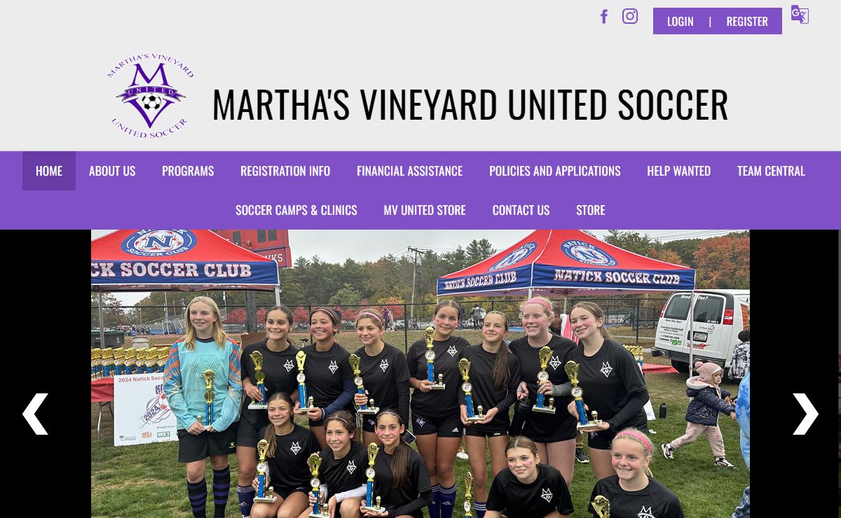 Martha's Vineyard United Soccer > Home
