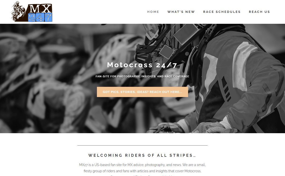 MX247 - Motocross, Supercross And Enduro-Sport Super-Site