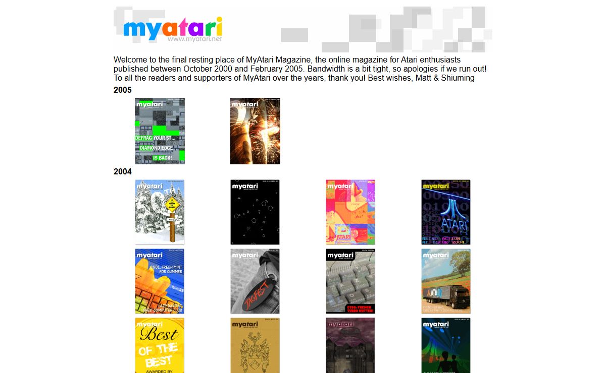 MyAtari Magazine